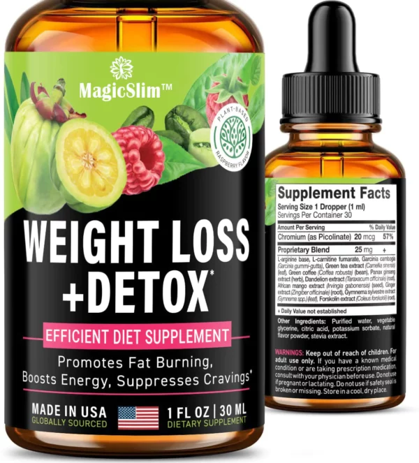 Gouttes de perte de poids MagicSlim™ Natural Detox
