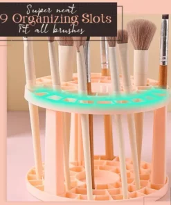 Alternative view of Makeup Brush Organizer Storage Rack