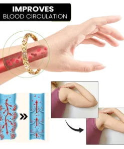 Alternative view of Metiz Germanium Lymphvity Bracelet