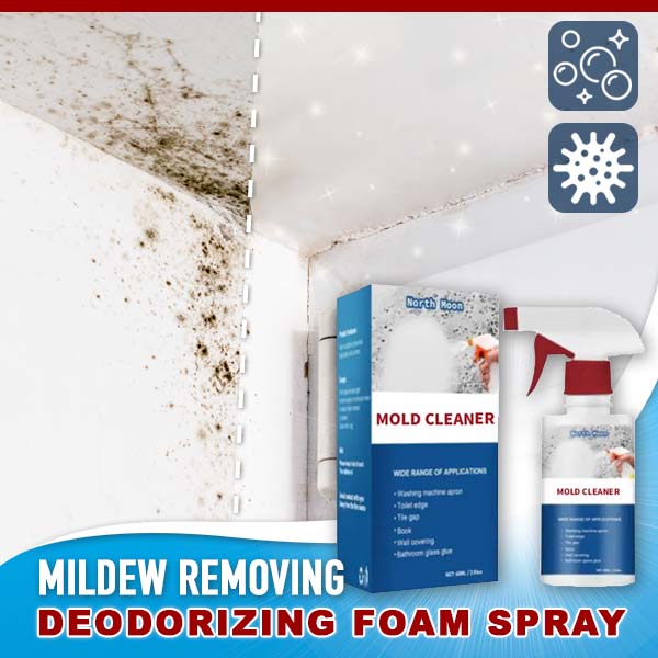 Spray de limpeza desodorizante para eliminar o moho