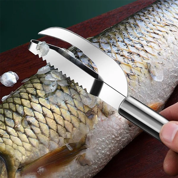 Pelador de escamas multifunción para raspar pel de peixe