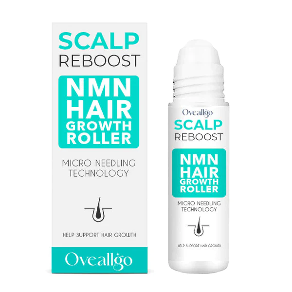 Rodillo de crecemento capilar Oveallgo™ ScalpReboost PRO NMN