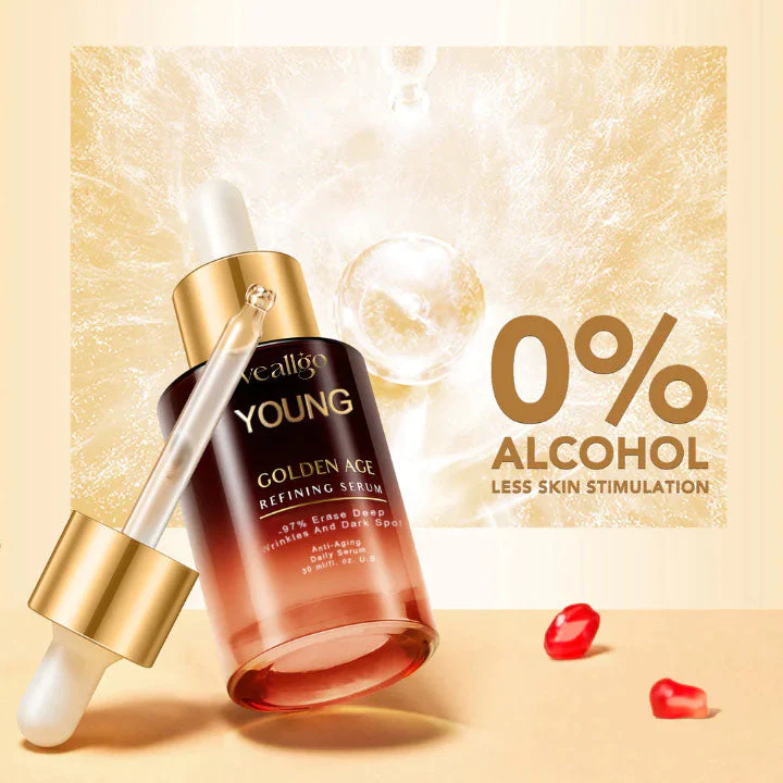 Oveallgo™ YOUNG Golden Age Refining Anti-Aging Serum Pro