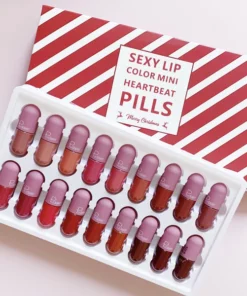 Pudaier 18 Color Mini Lipstick Liquid Capsule