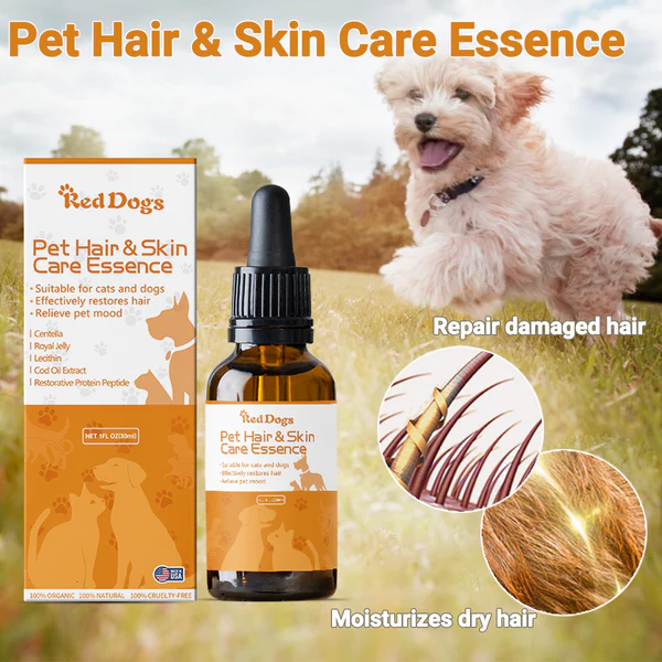RedDogs® Pet Hair Skin & Isi nlekọta ntutu isi
