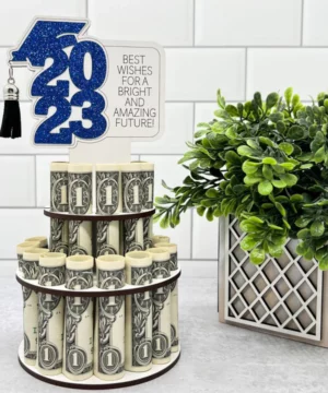 TIERED HIGH SCHOOL GRADUATION MONEY HOLDER