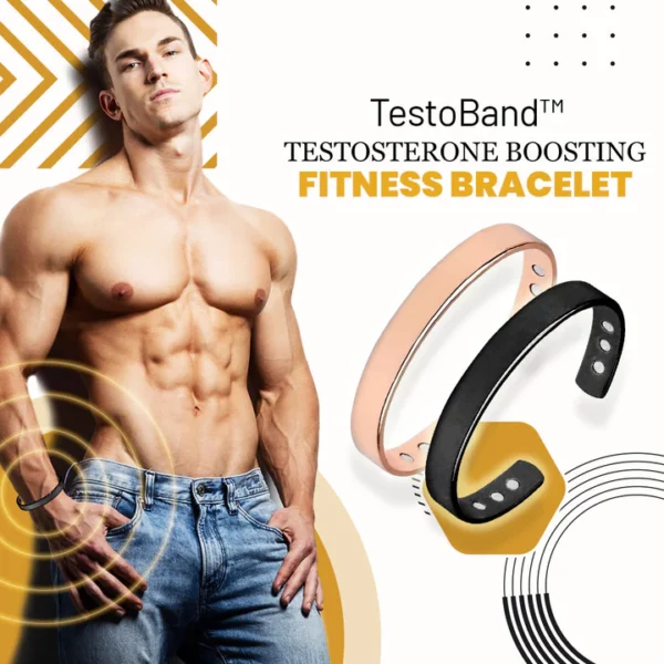 TestoBand™ Testosteron stimulearjende fitnessarmbanden