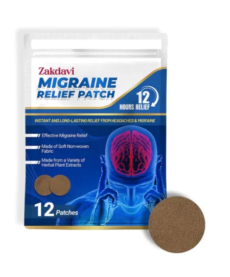 Zakdavi Migraine Relief Patch