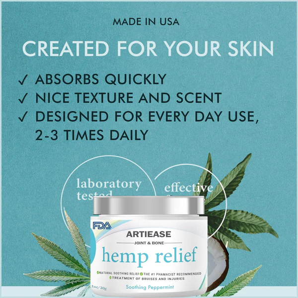 ARTIEASE™ Hemp Pain Relief Gel - Image 6