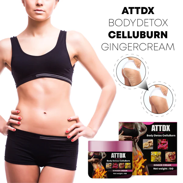 ATTDX BodyDetox CelluBurn Ginger Cream