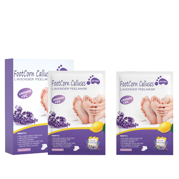 ATTDX FootCorn Calluses Lavender PeelMask