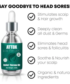 Alternative view of ATTDX ScalpFolliculitis Relief TherapyOil