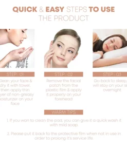 ATTDX WrinkleRepair Bio Silicone Overnight Tape