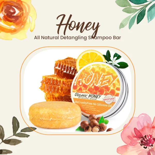 All Natural Detangling Shampoo Bar - Image 6
