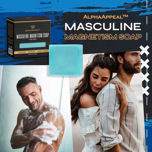 AlphaAppeal™ Zeep voor mannelijk magnetisme