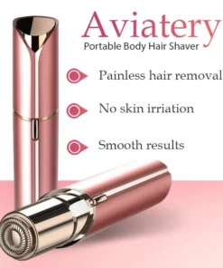 Alternative view of Aviatery™ Portable Body Hair Shaver