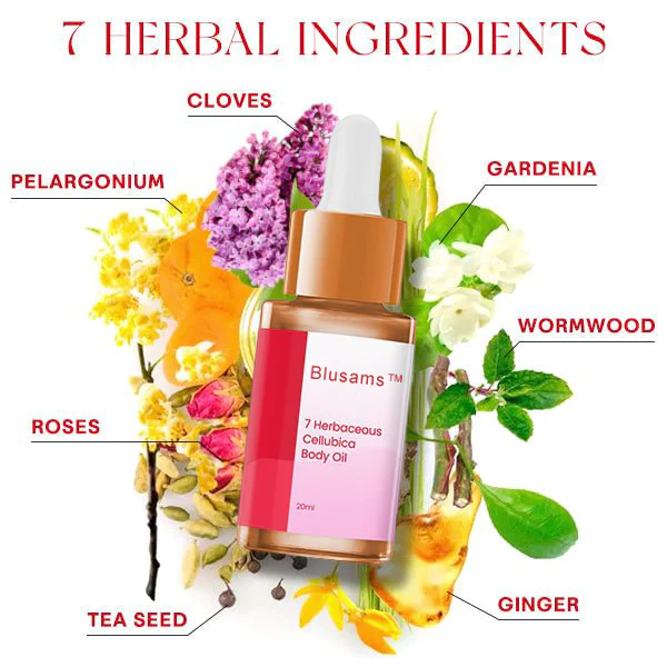 Blusams™ 7 Herbaceous Cellubica Body-Oil - Image 2