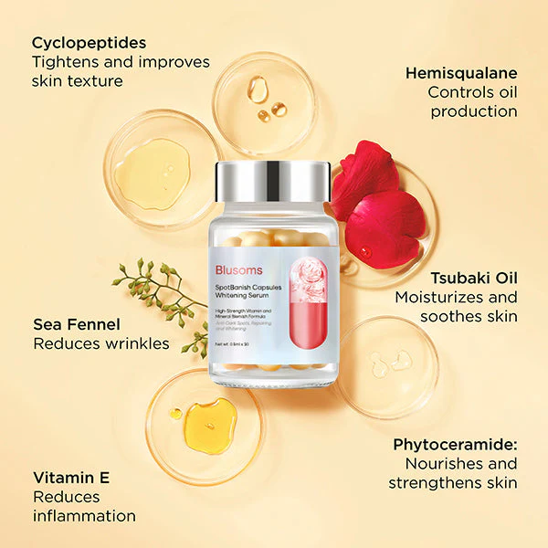 Blusoms™ Beaute SpotBanish Capsules Whitening Serum - Image 3