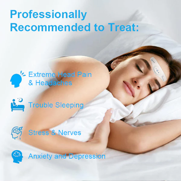 Dream™ TENS+ masažna naprava za spanje proti glavobolu