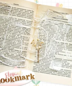 Alternative view of Easy-press Dried Flower Bookmark Sticker Set