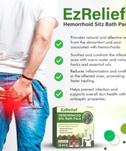 EzRelief™ Hemorrhoid Sitz Bath Pack