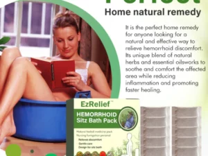 EzRelief™ Hemorrhoid Sitz Bath Pack