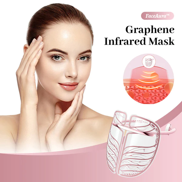 Maskë grafeni me rreze infra të kuqe FaceAura™