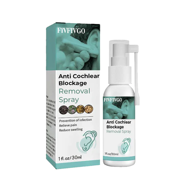 Spray Fivfivgo™ para a protección contra o bloqueo de Cochlea