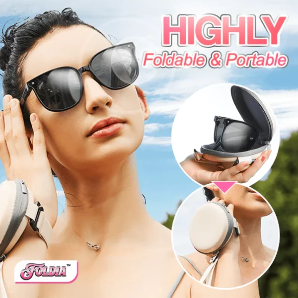 عینک آفتابی پلاریزه سه تایی Foldia™