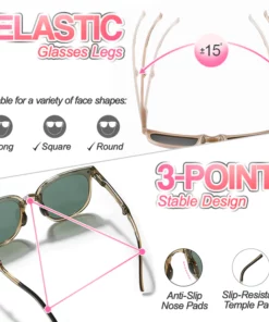 Foldia™ Tri-Fold Polarized Sunglasses