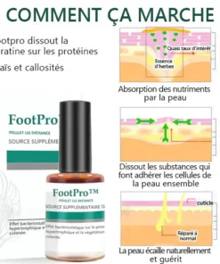 FootPro™ Gel extra-fort pour l'élimination du maïs