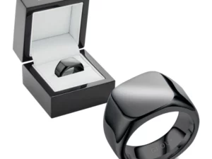 GFOUK™ Black Carbon Lvmphvity Cleaning TitanRing