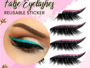 Glitter Eyeliner False Eyelashes Reusable Sticker