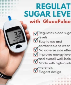 GlucoPulse™ SugarDown ION-Bracelet