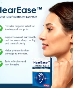 HearEase™ Tinnitus Relief Treatment Ear Patch