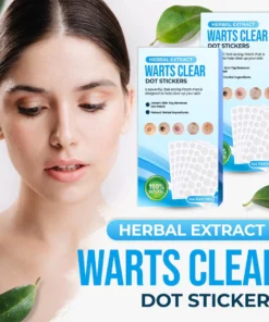 Herbal Extract Warts Clear Dot Stickers
