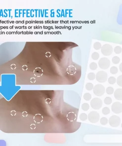 Herbal Extract Warts Clear Dot Stickers