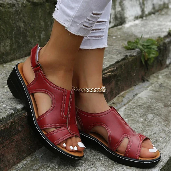 Jhizel™ Orthopaedic wedge sandals - Image 2
