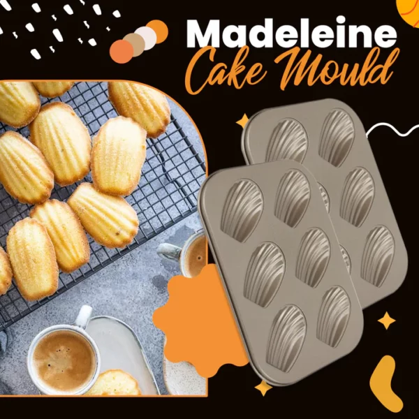 Molde para bolo Madeleine