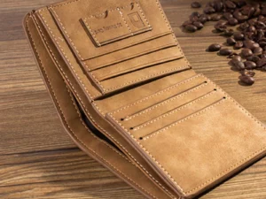 Men's leather wallet