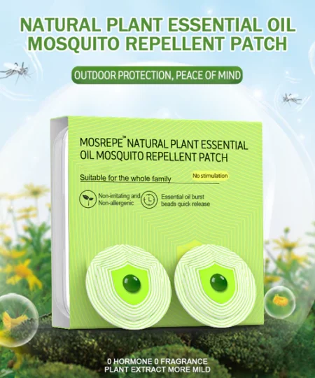 Mosrepe®Natural plant essential oil mosquito repellent patch
