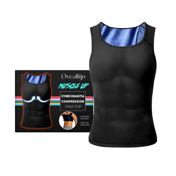 Top Oveallgo™ Gynecomastia MuscleUp Compression Tank Top