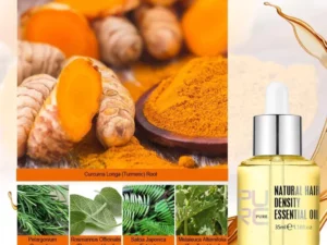 PURC Natural Hair Regrowth Essence & Hair Density Essential Oil Set