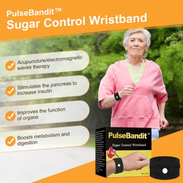 PulseBandit™ bloedglucosearmband