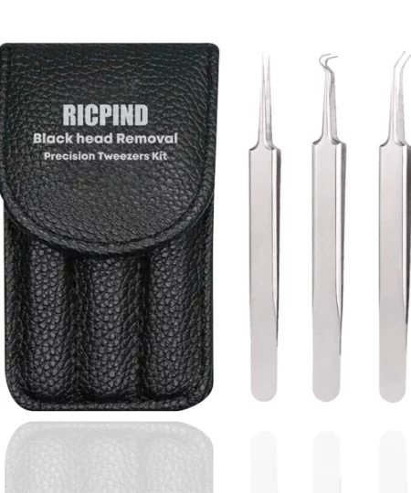 Ricpind BlackheadRemoval Precision TweezersKit