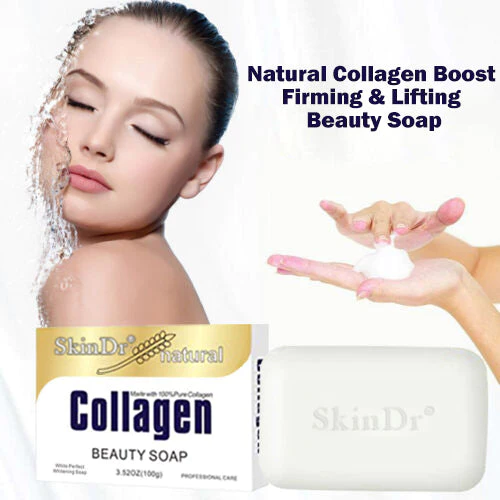 Xabón de beleza reafirmante e lifting SkinDr® Natural Collagen Boost