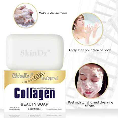 SkinDr®Natural Collagen Boost Firming & Lifting Beauty Soap - Image 5
