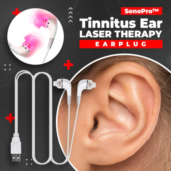 SonoPro™ Tinnitus Ear လေဆာကုထုံး နားပလပ်