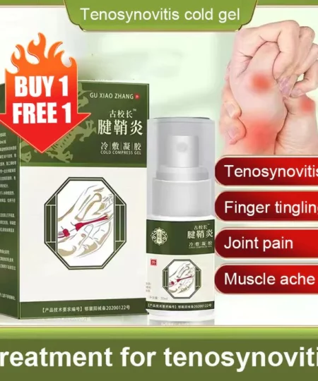 Tendon sheath type cold compress spray