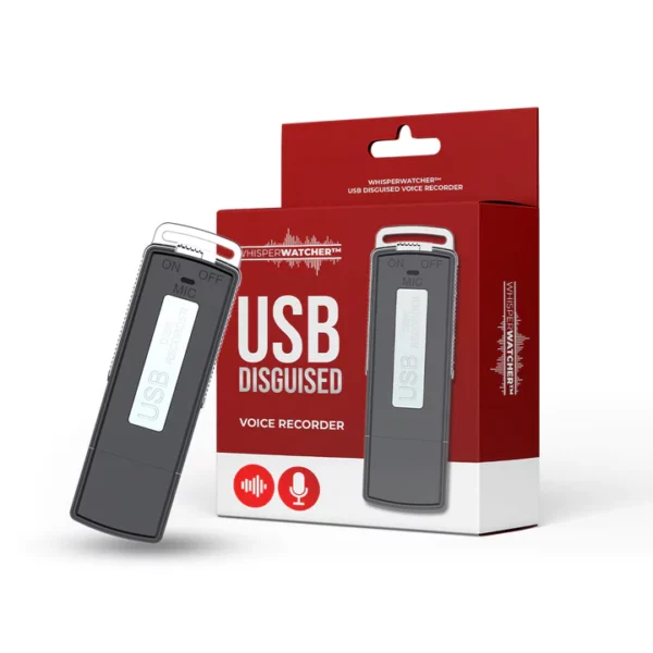 WhisperWatcher™ USB mozorrotutako ahots-grabagailua